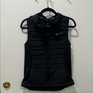 Nike Black Quilted Vest